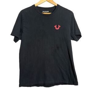 TRUE RELIGION Horseshoe Buddha Graphic Tee/T-Shirt, Size M